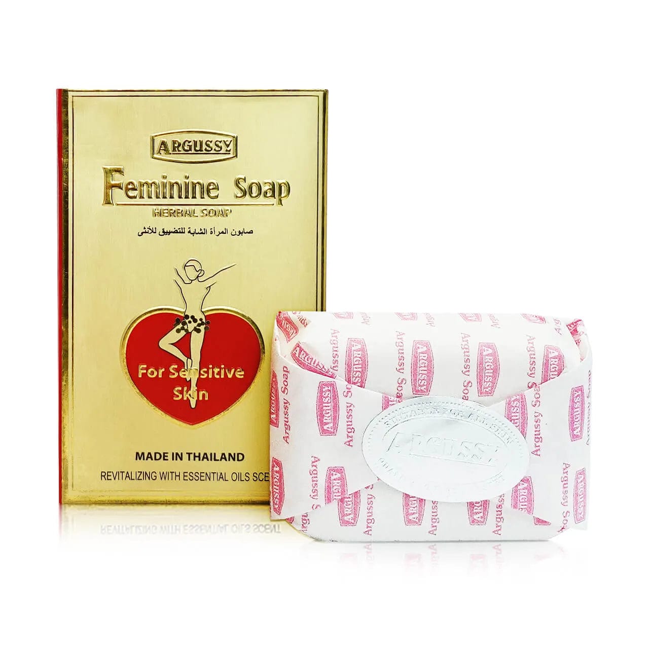Argussy Soap Feminine Soap Herbal Sensitive Skin 80 G