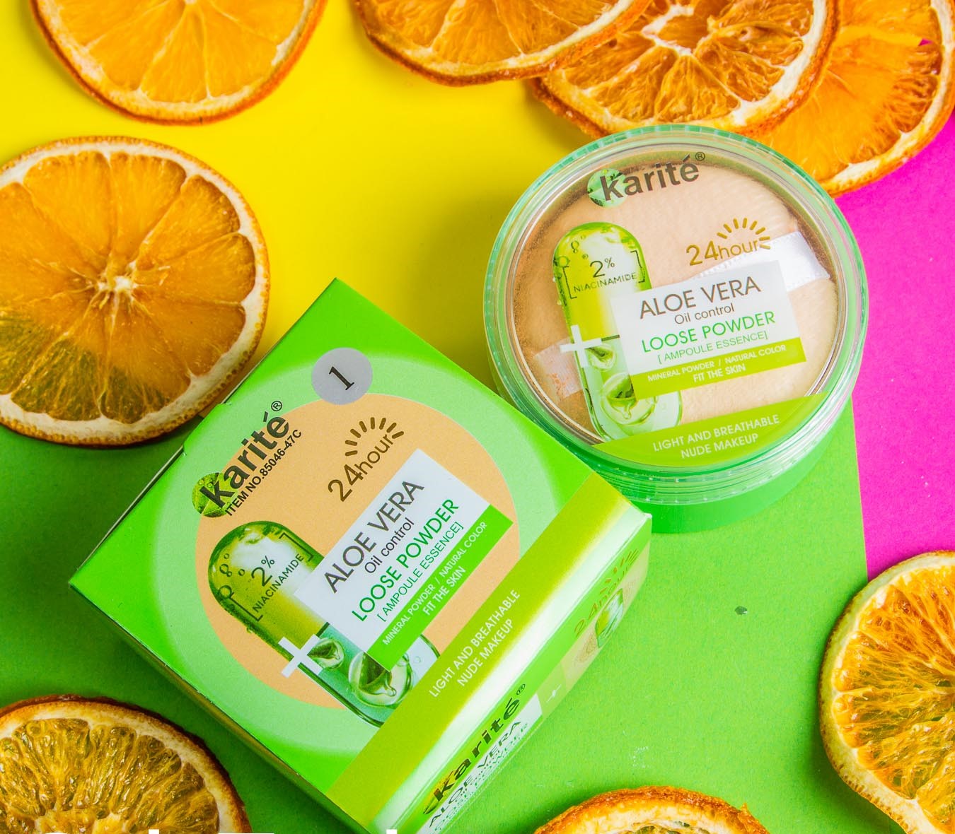 Karite Aloe Vera Loose Powder 