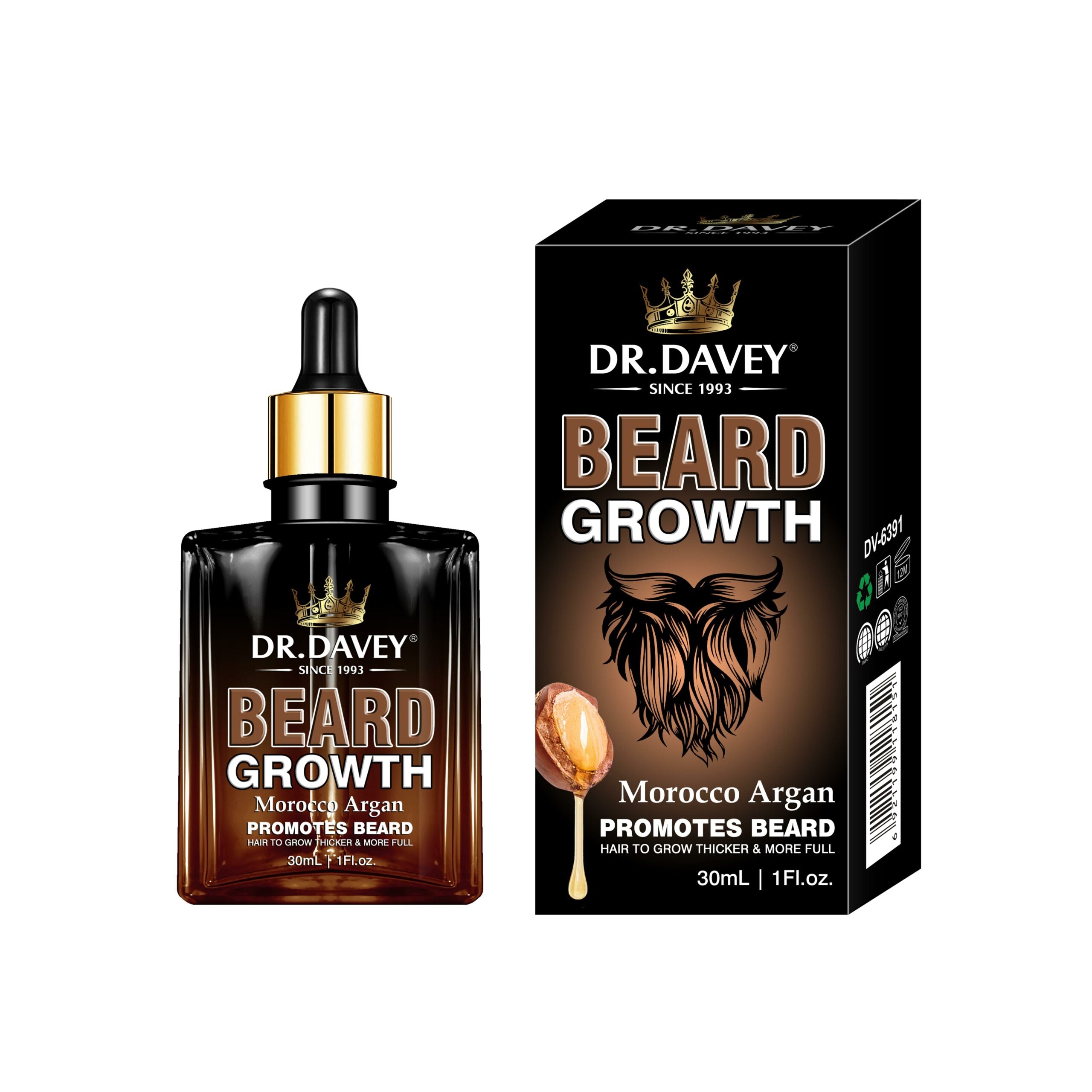 DR,Davey Beard Growth Morocco Argan 30ml