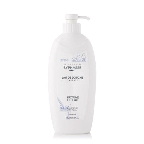 Byphasse Lait De Douche Caresse Proteine De Lait 1L