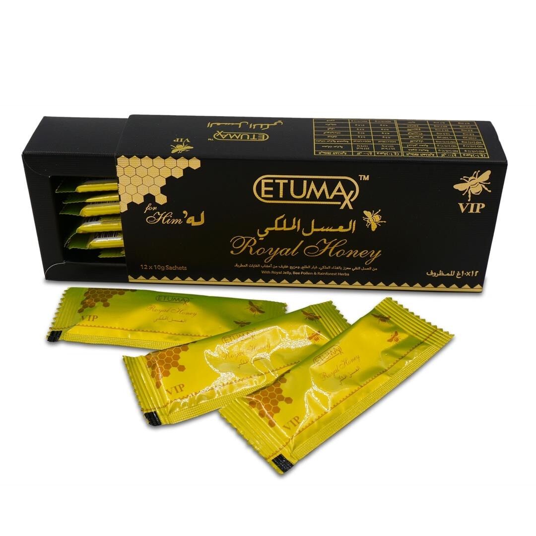 Etumax Royal Honey 12x10g Sachets