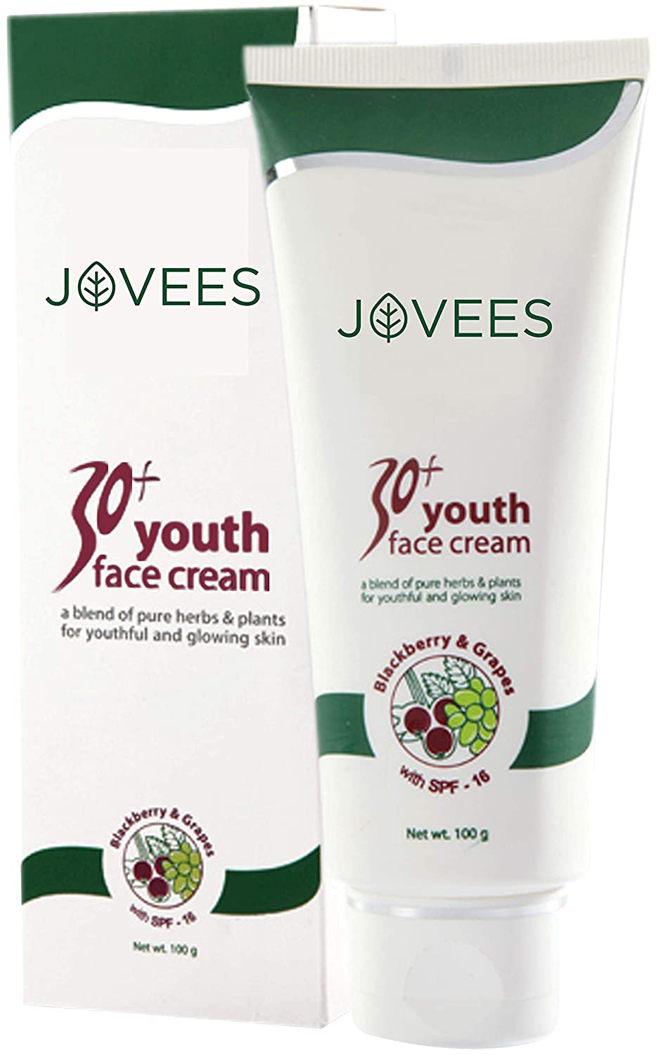 Jovees 30 + Youth Face Cream SPF-16, 100g