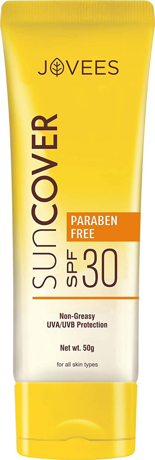 Jovees Sandalwood Sun Cover Natural Protection Cream SPF 30 (50gm)