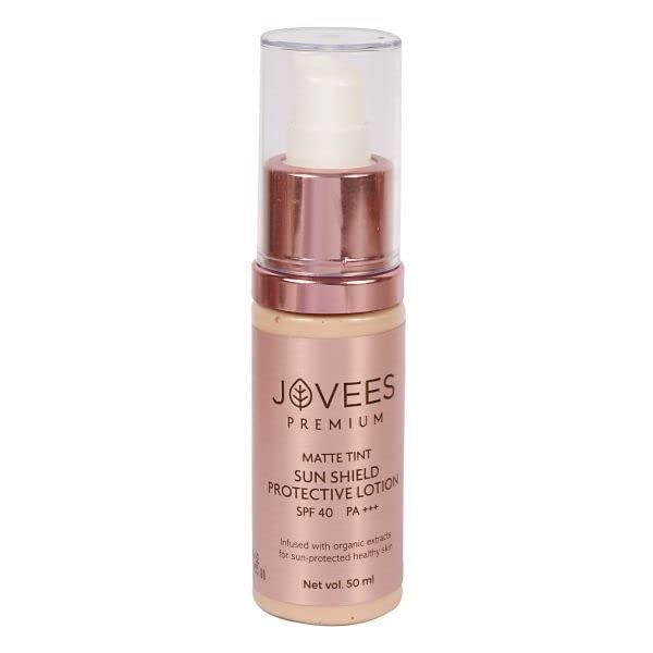 Jovees Premium MatteTint Sun Shield Protective Lotion 50 ML SPF 40 PA+++