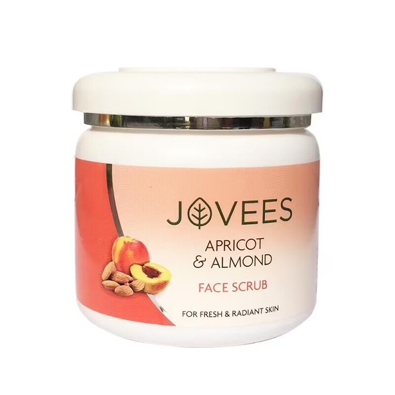 Jovees Facial Scrub, Apricot and Almond, 400g