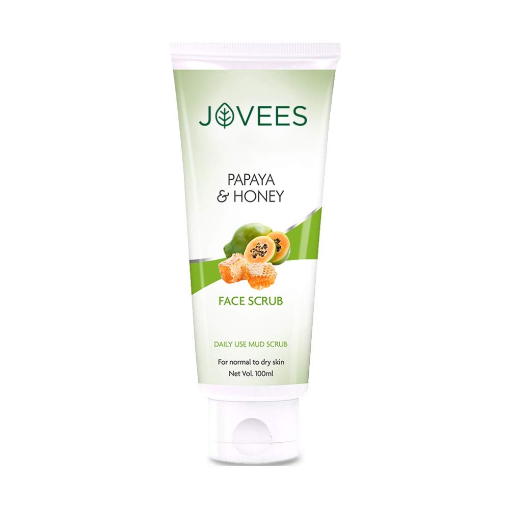 Jovees Papaya & Honey Face Scrub (100 gm)