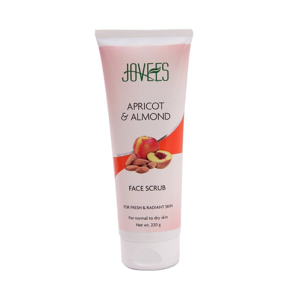 Jovees Apricot & Almond Facial Scrub (220g)