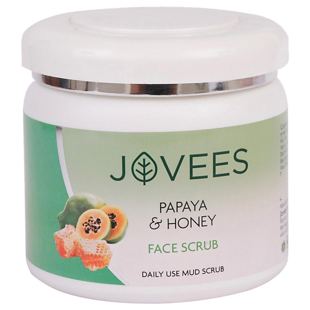Jovees Papaya & Honey Facial Scrub, 400g