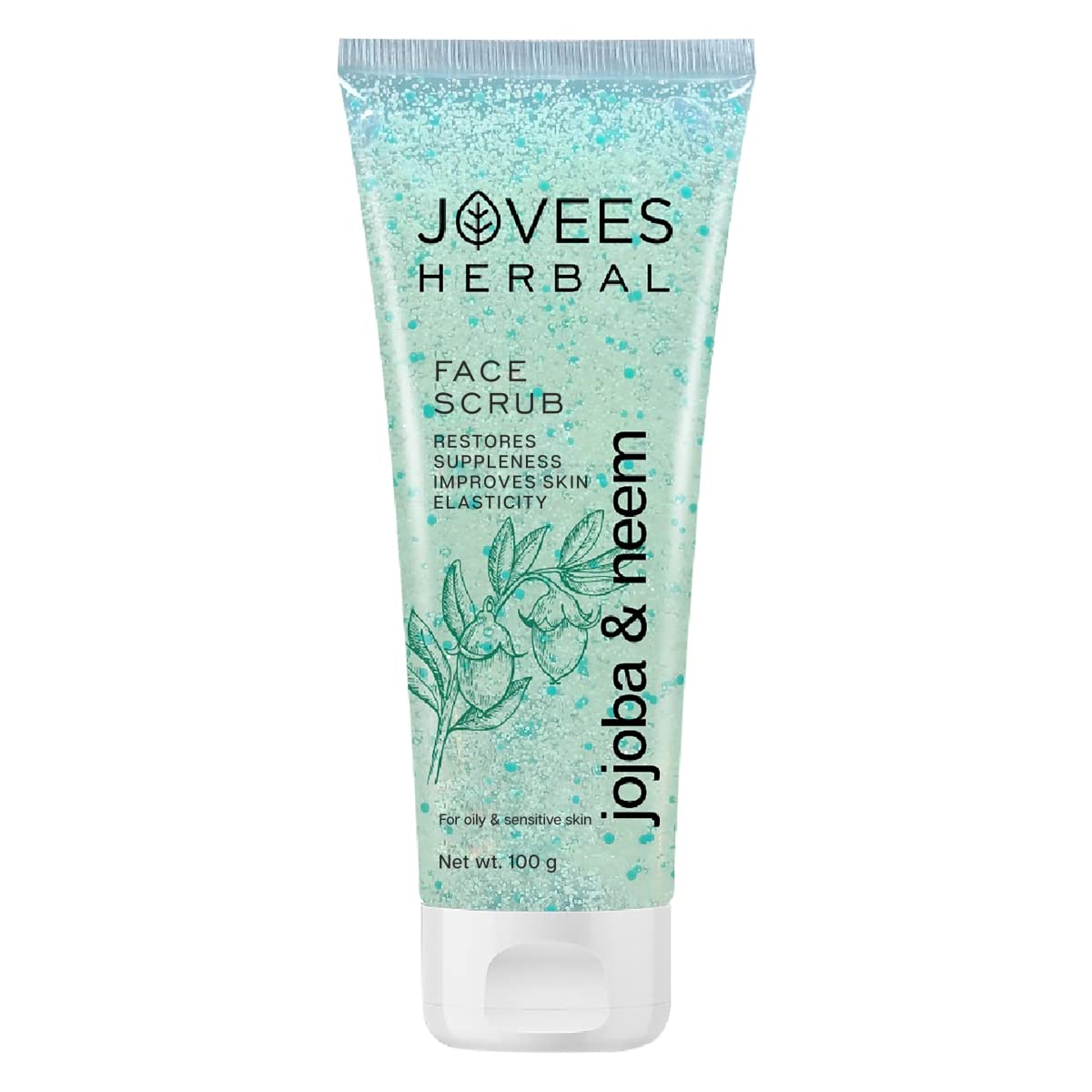 Jovees Herbal Jojoba & Neem Face Scrub 100g