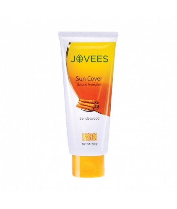 Jovees Sandalwood Suncover Natural Protection SPF 30, 100g