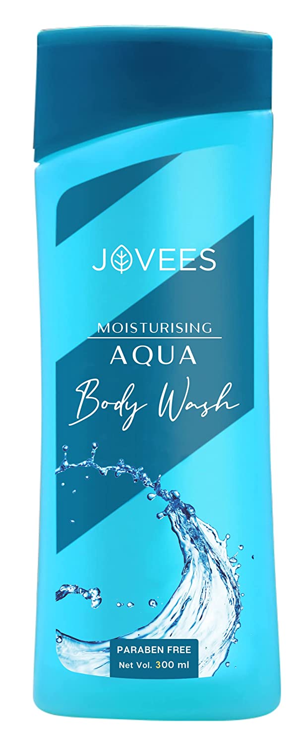 Jovees Herbal Moisturising Aqua Body Wash, 300ml