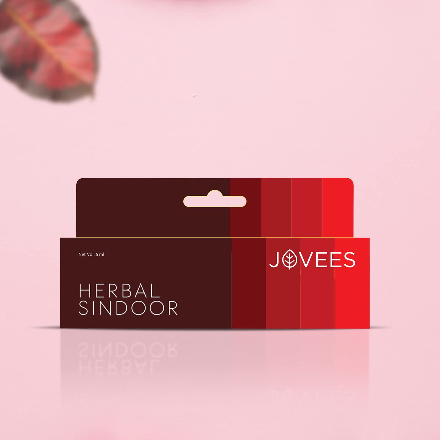 Jovees Water Resistant Herbal Sindoor - Maroon (5ml) 