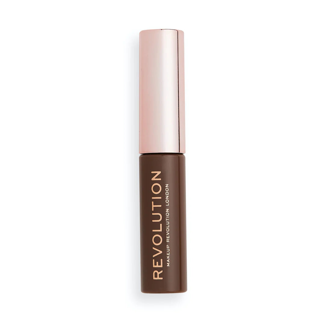 Revolution Brow Gel Medium Brown 6ml