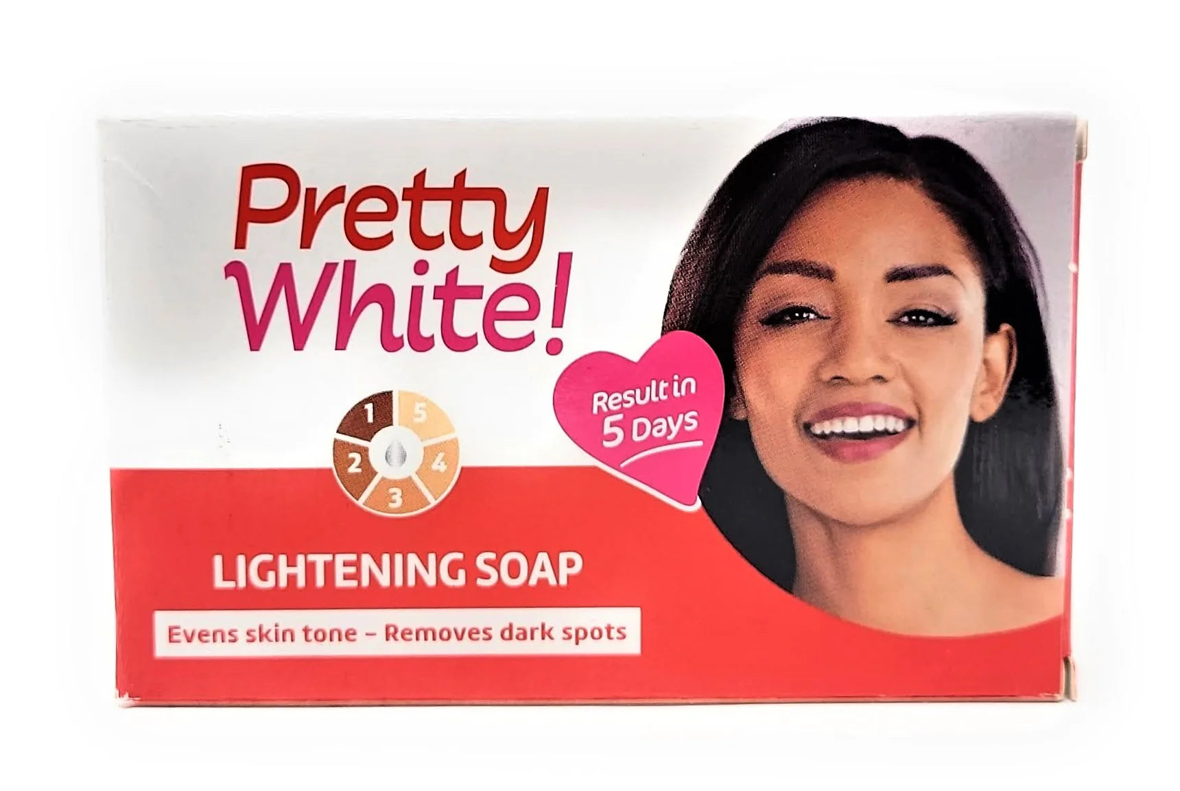 Pretty White Lightening Soap 180g