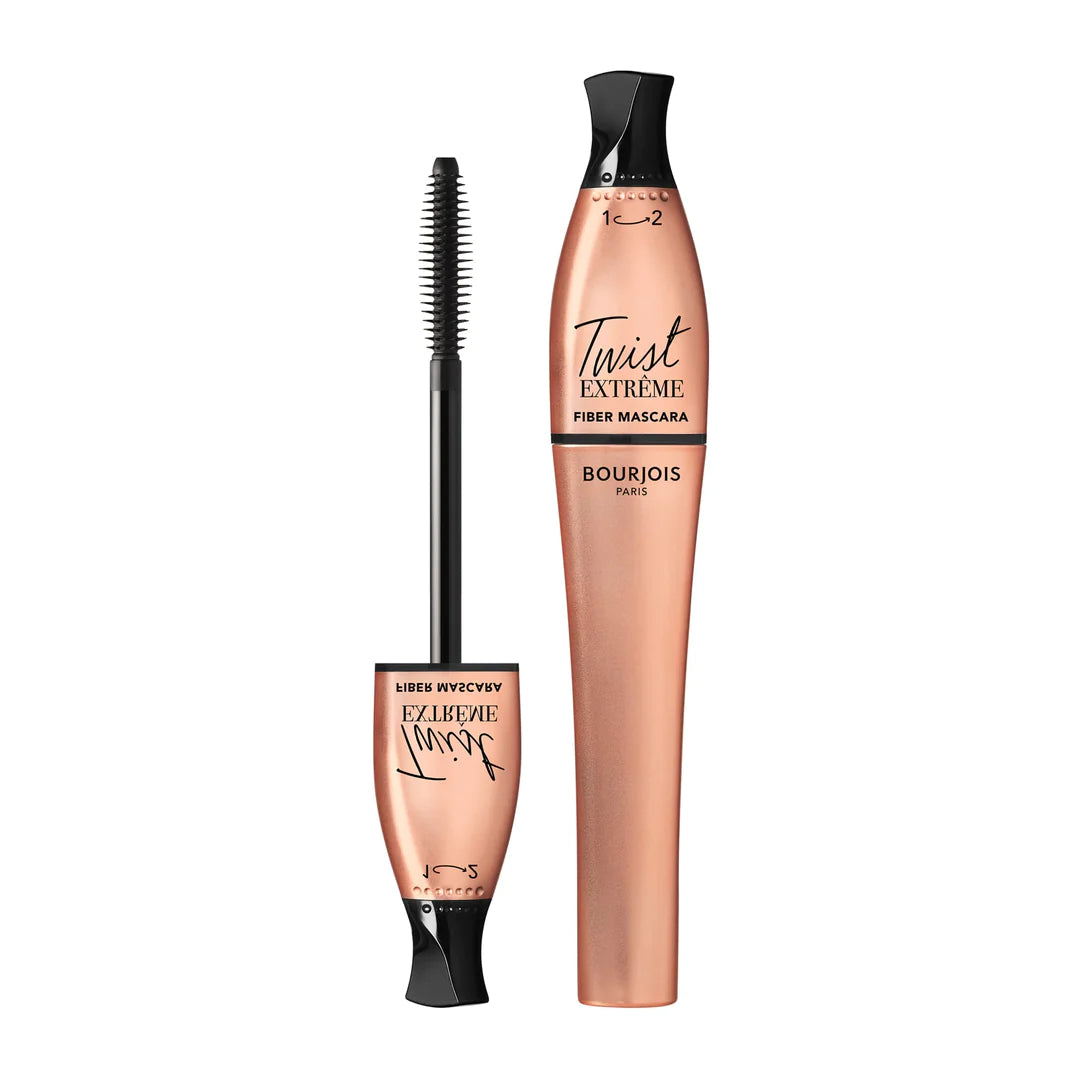 Bourjois Twist Up Fiber Extreme Lengthening & Volumizing Mascara 24 Black 8ml