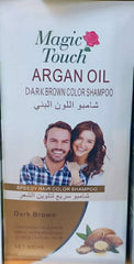 Magic Touch Argan Oil Dark Brown Color Shampoo 500ml