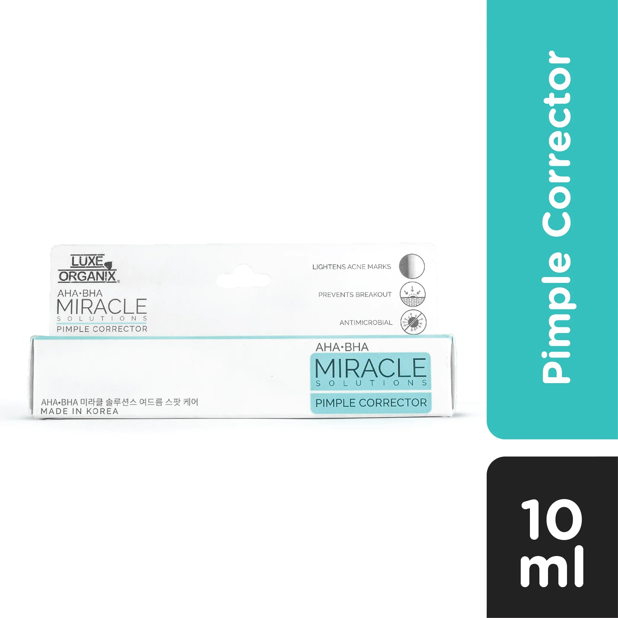 luxe organix miracle solutions pimple corrector 10ml