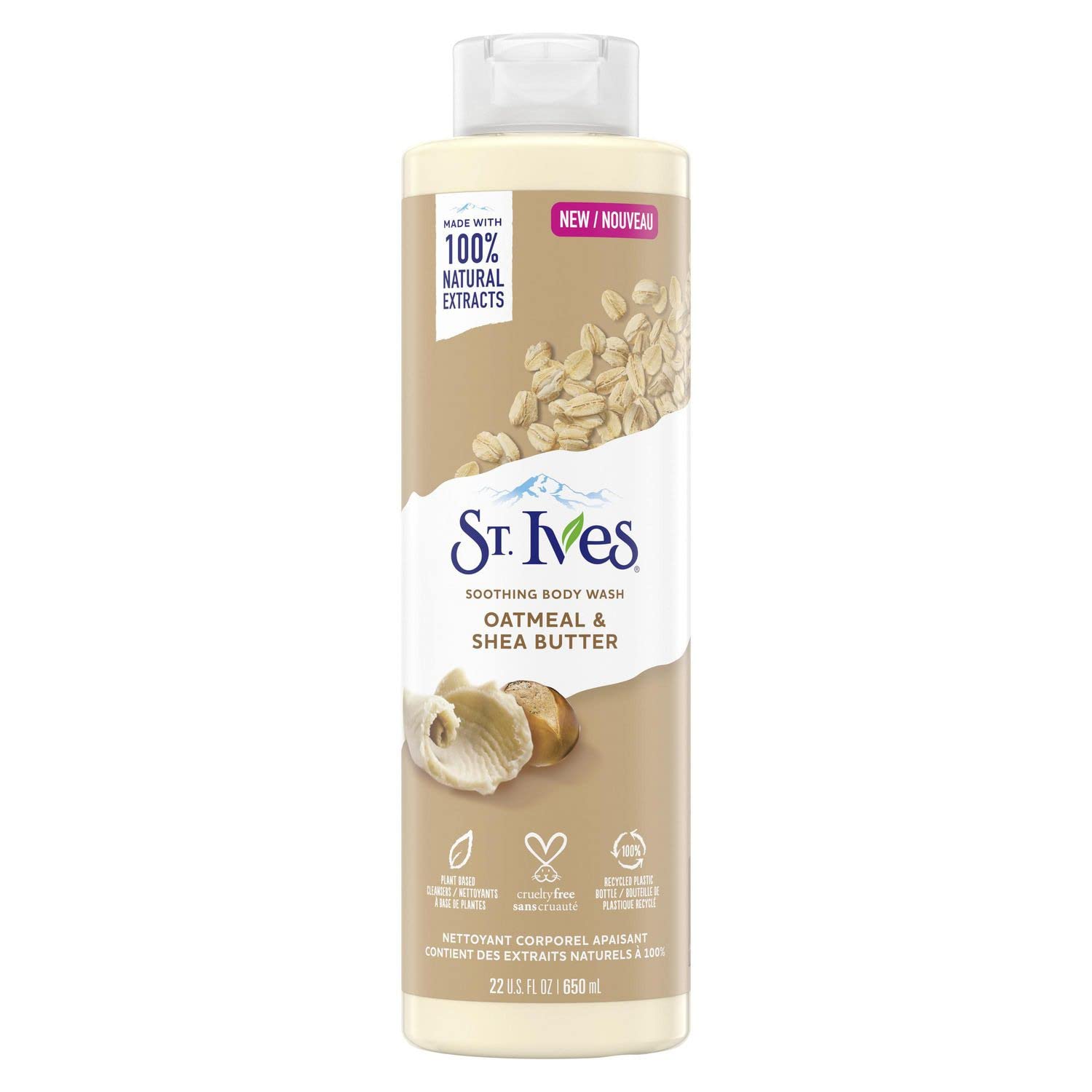 St.Ives Oatmeal & Shea Butter Soothing Body Wash 650ml