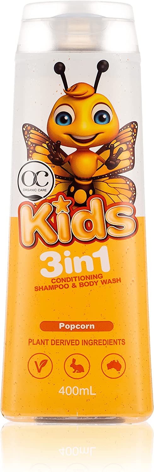 OC Kids 3in1 Popcorn Conditioning Shampoo & Body Wash 400ml