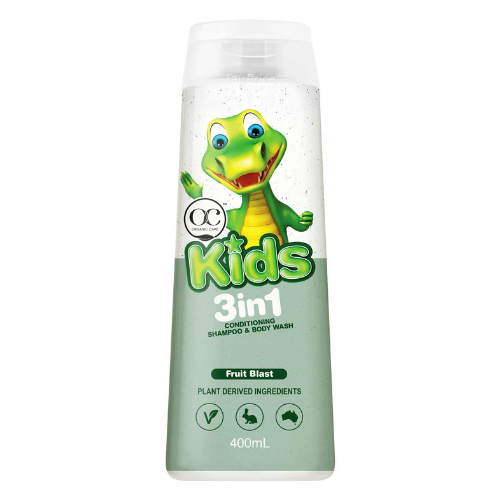 OC Kids 3in1 Fruit Blast Conditioning Shampoo 400ml