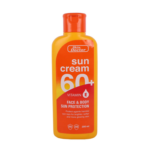 Skin Doctor Sun Cream 60+ Face & Body Sun Protection 200ml