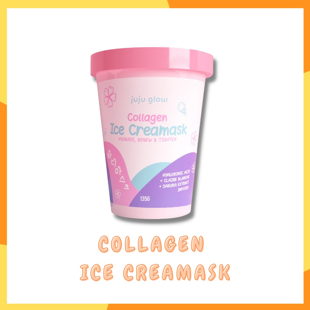 Juju Glow Collagen Ice Cream Mask 135g