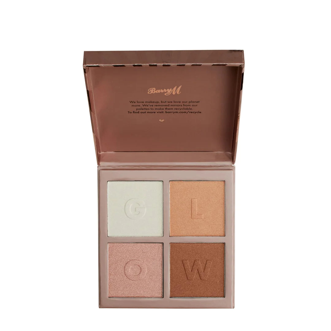 Barry M Glow Beam Illuminating Palette 4 shades