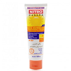 Nitro Canada Face Sunblock Whitening Cream UV 50+ 100g
