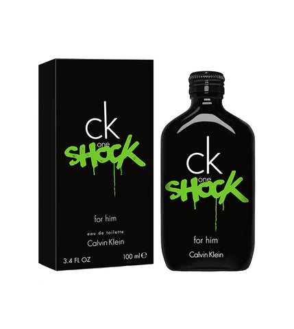 Calvin Klein One Shock Men - Eau De Toilette Spray, 3.4 Fl Oz (100 ml)