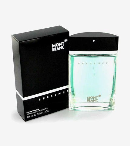 Mont Blanc Presence Men's Perfume, 75 ml - White