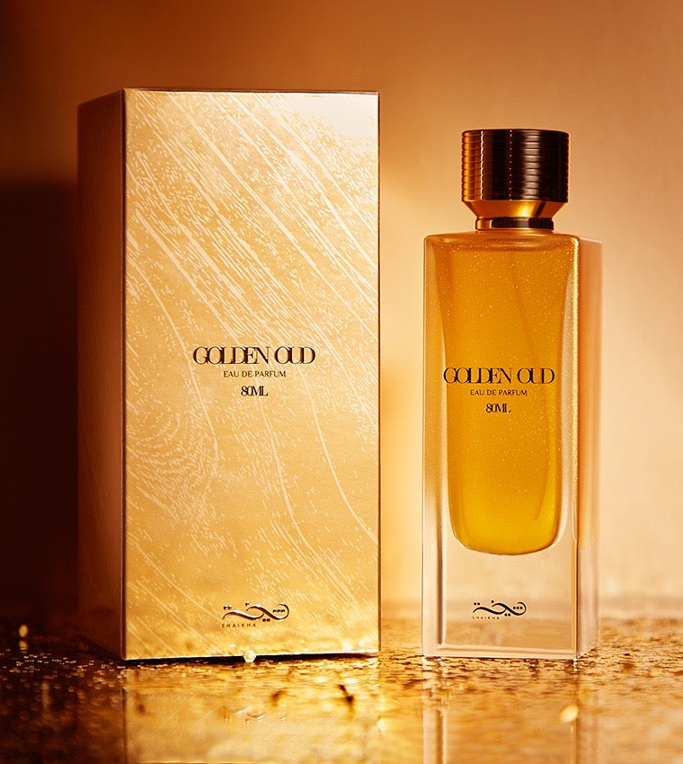 Shaikha Golden Oud Dahnaloud Spray , 80 ml