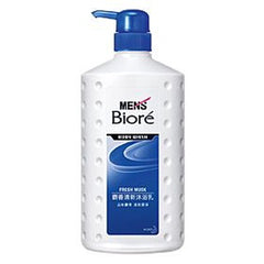 Biore Musk Fresh Body Wash Tea Tree Refreshing Antibacterial 750ml Men's Minnie