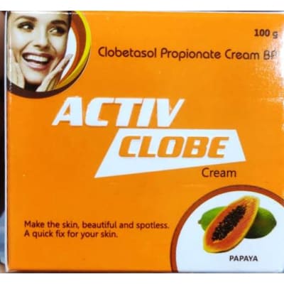 Activ Clobe Cream Papaya 100g