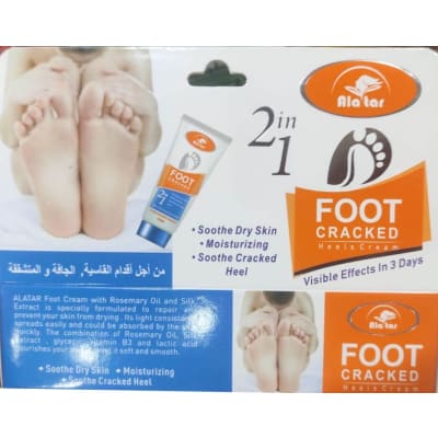 Alatar 2in1 Foot Cracked Heels Cream