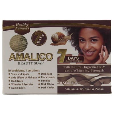 Amalico Beauty Soap With Natural Ingredients & Extra 