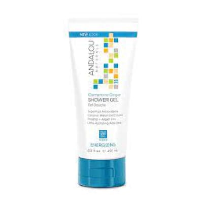 Andalou Naturals Clementine Ginger Shower Gel Energizing 