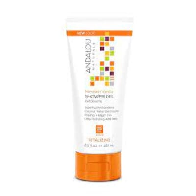 Andalou Naturals Mandarin Vanilla Shower Gel Vitalizing 