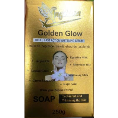 Angelina Golden Glow Soap 250g