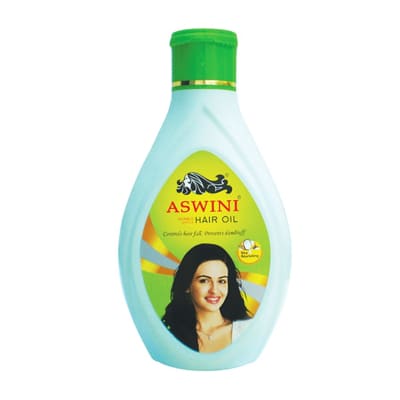 Aswini Homeo Hair Oil 180ml saffronskins 