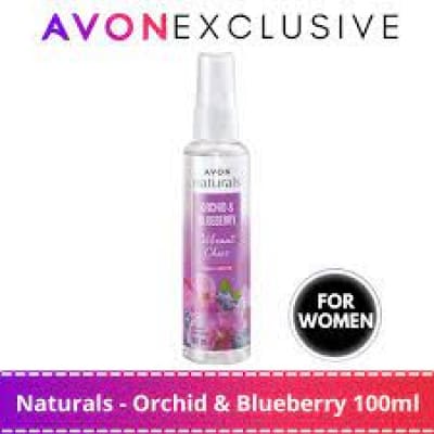 Avon Naturals Orchid & BlueBerry Vibrant Cheer Body Spritz 