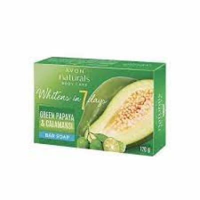 Avon Naturals Whitens In 7 Days Green Papaya & Calamansi Bar