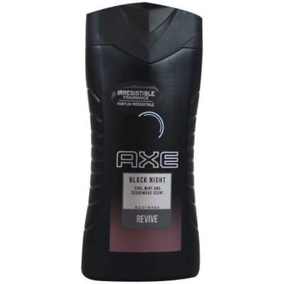 AXE Body Wash for Men Black Night, 250ml saffronskins.com™ 