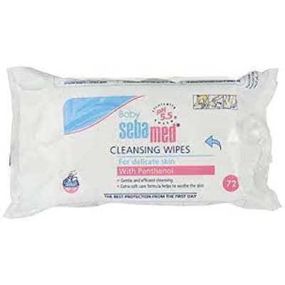 Baby Sebamed Leansing Wipes For Delicate Skin With Panthenol
