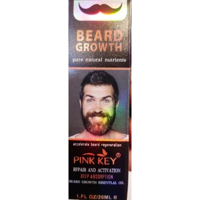 Beard Growth Pink Key 20ml