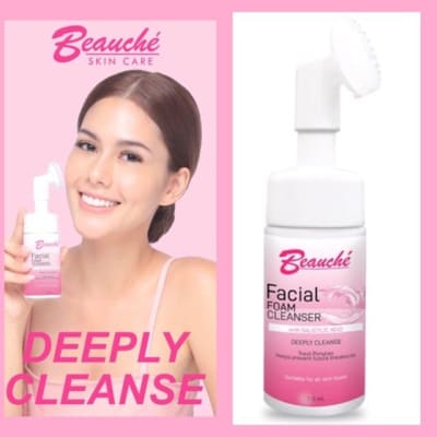 Beauche Facial Foam Cleanser with Salicylic Acid 100ml saffronskins 
