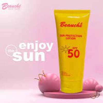 Beauche Sun Protection Lotion with SPF50 | 100gm saffronskins 
