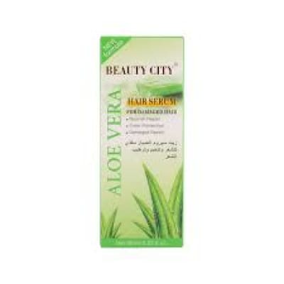 Beauty City Aloe Vera Hair Serum For Damaged Hair, 60ml - saffronskins.com