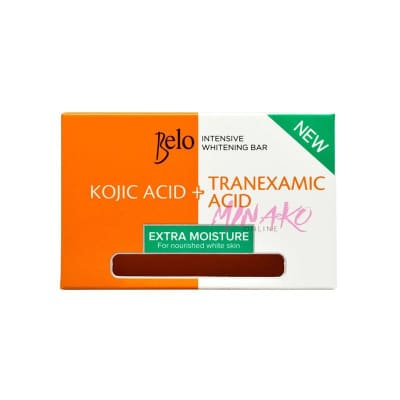 Belo Intensive Whitening Bar Kojic Acid + Tranexamic Acid Extra Moisture 65gm saffronskins.com 