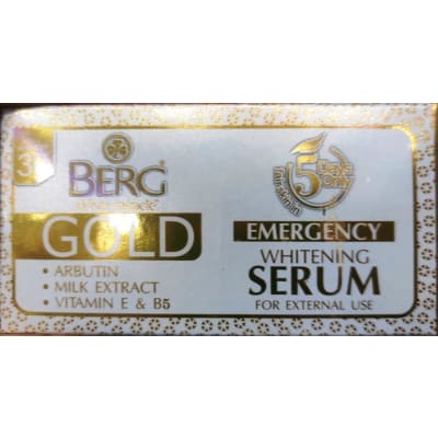Berg Gold Emergency Whitening Serum