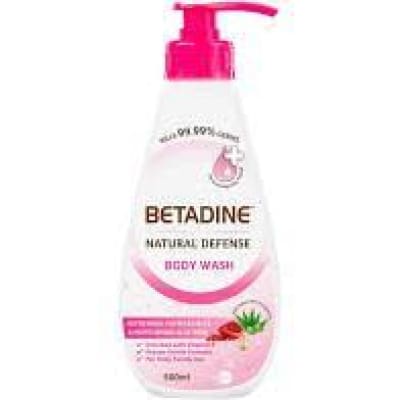 Betadine Naturals Defense Body Wash With Refreshing 